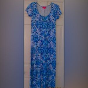 Etta Short
Sleeved Maxi Dress Blues